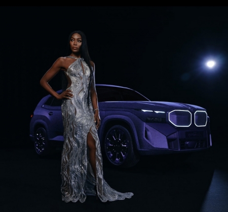 Un’auto iconica ispirata alla couture e a Naomi Campbell 