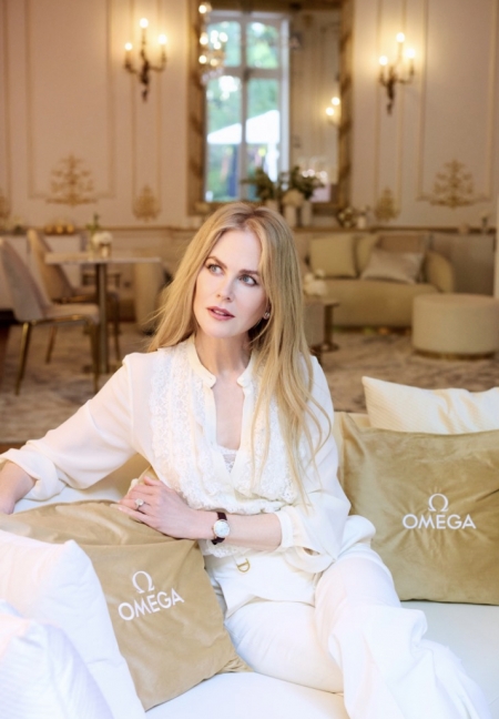 Nicole Kidman a Parigi all’Omega House 