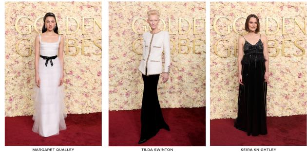 Chanel brilla ai Golden Globe Awards