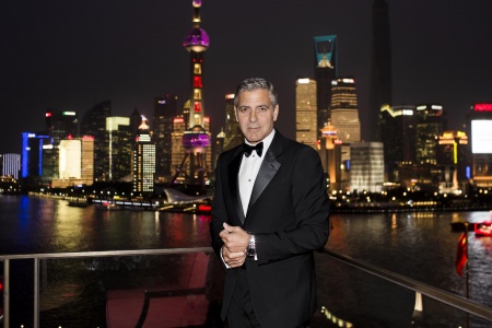 GEORGE CLOONEY INSIEME AD OMEGA