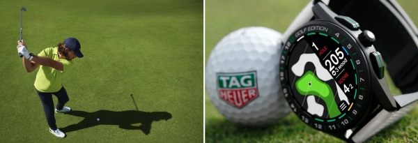 TAG HEUER AL POLSO DEI GOLFISTI 