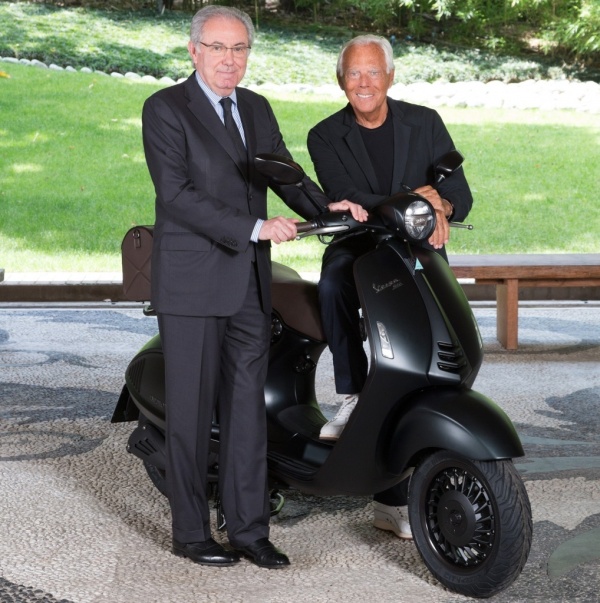 LA PRIMA VESPA “VESTITA” GIORGIO ARMANI