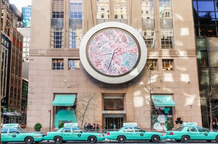 NEW YORK SI COLORA DI TIFFANY BLUE