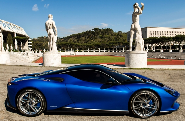 Battista Pininfarina debutta a Roma