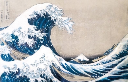 La Grande Onda di Hokusai