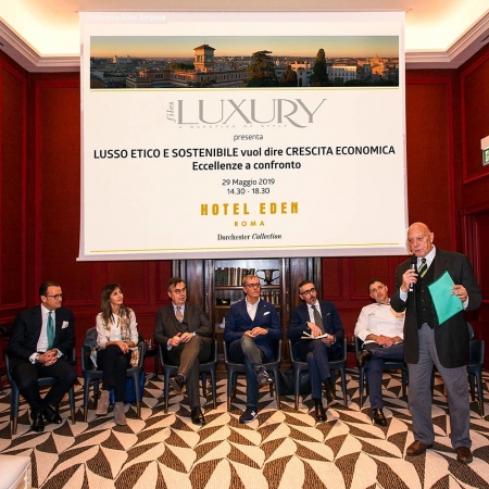 IL LUSSO ETICO E SOSTENIBILE si riunisce a Roma 