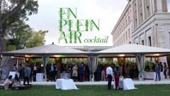 En plein air Cocktail